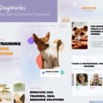 DogWorks – Dog Training Elementor Template Kit
