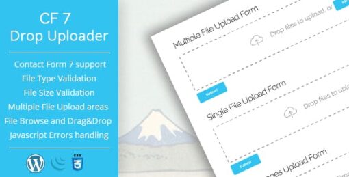 Drop Uploader for CF7