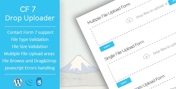 Drop Uploader for CF7 Drop Uploader for CF7