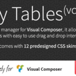 Easy Tables – Table Manager For Visual Composer