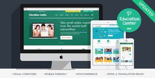 Education Center | Training Courses WordPress Theme