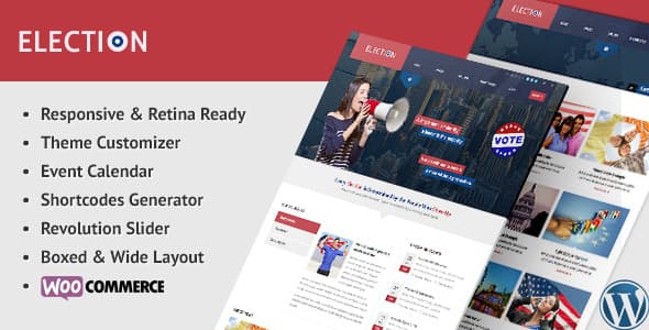 Election – Political WordPress Theme Election – Political WordPress Theme