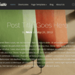 Fable – Beautiful Theme Built For Blogging