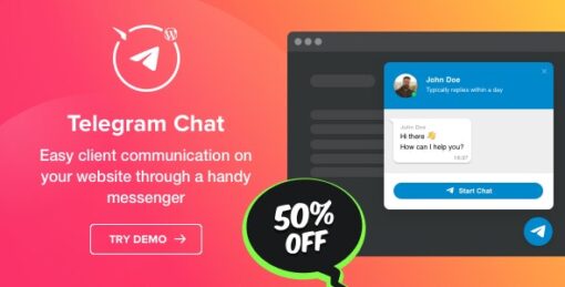 Elfsight Telegram Chat CC