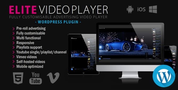 Elite Video Player – WordPress plugin Elite Video Player – WordPress plugin