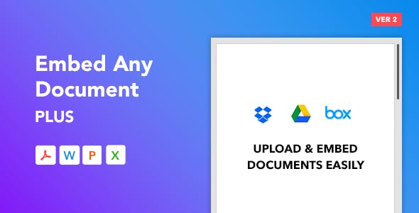 Embed Any Document Plus – WordPress Plugin Embed Any Document Plus – WordPress Plugin