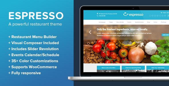 Espresso – A WordPress Theme for Restaurants Espresso – A WordPress Theme for Restaurants
