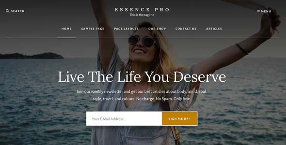Studiopress Essence Pro Theme Studiopress Essence Pro Theme