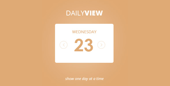 Eventon Daily View Addon Eventon Daily View Addon