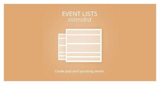 EventON – Lists and Items