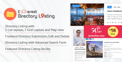 Everest Business Directory – A Complete Business Directory WordPress Plugin