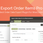 Export Order Items Pro for WooCommerce