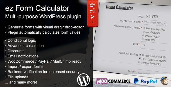 Ez Form Calculator – WordPress Plugin Ez Form Calculator – WordPress Plugin