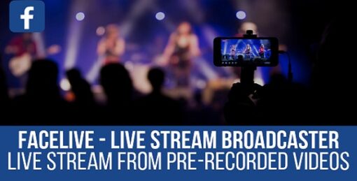 FaceLive – Live Stream Broadcaster