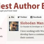 Fanciest Author Box
