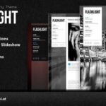Flashlight – Fullscreen Background Portfolio Theme