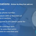 Follow Post – SMS Notifications Extension