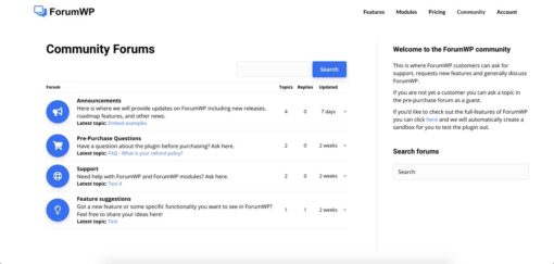 ForumWP – Pro