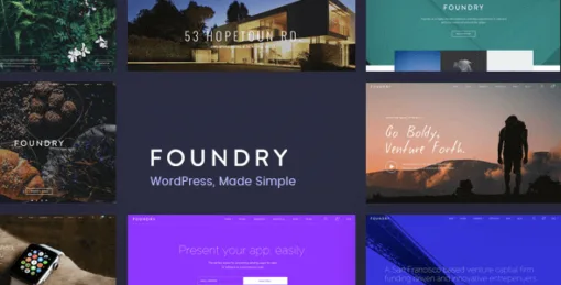 Foundry – Multipurpose, Multi-Concept Wp Theme