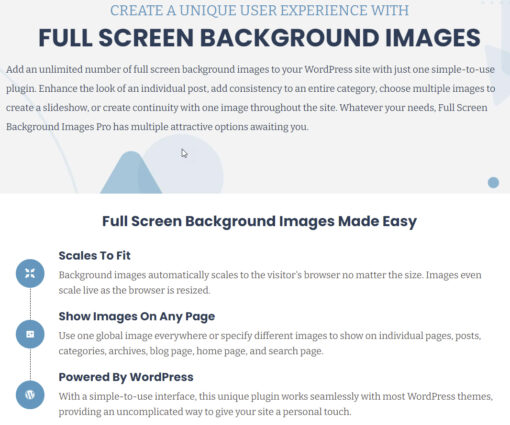 Full Screen Background Images Pro