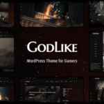 Godlike – Game Theme For WordPress