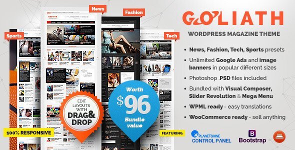 Goliath – Ads Optimized News & Reviews Magazine Goliath – Ads Optimized News & Reviews Magazine
