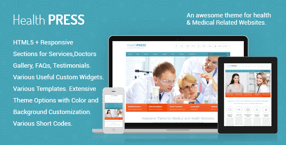 Healthpress – Health And Medical WordPress Theme Healthpress – Health And Medical WordPress Theme