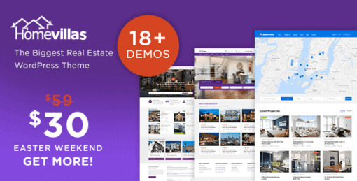 Home Villas – Real Estate WordPress Theme