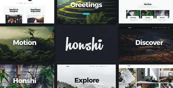 Honshi – Creative Multi Purpose WordPress Theme Honshi – Creative Multi Purpose WordPress Theme