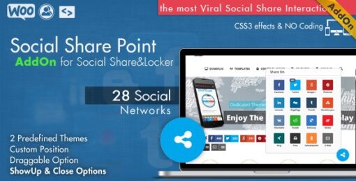 Indeed Share Point (Social Share&Locker Pro Add-On)