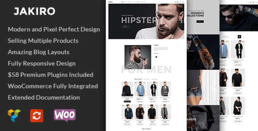 Jakiro – Fashion Shop WordPress Theme