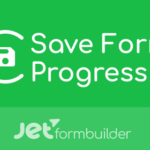 JetFormBuilder Save Form Progress