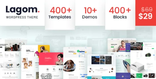 Lagom – Multi Concept MultiPurpose WordPress Theme