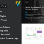 Landx – Multipurpose WordPress Landing Page