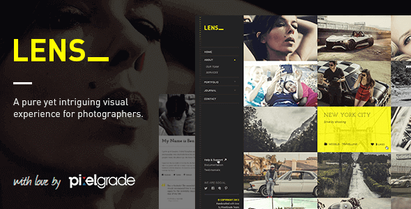 Lens – An Enjoyable Photography WordPress Theme Lens – An Enjoyable Photography WordPress Theme