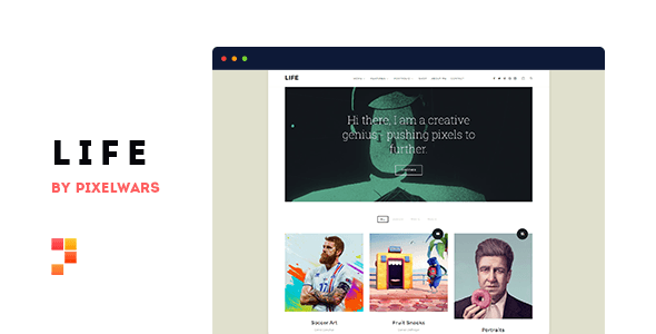 Life – Boxed Portfolio WordPress Theme Life – Boxed Portfolio WordPress Theme