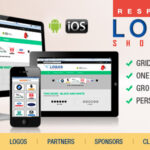 Logos Showcase – Grid / Carousel / Perspective