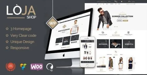 Loja – Responsive Woocommerce Theme