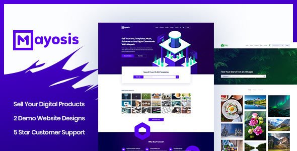 Mayosis – Digital Marketplace WordPress Theme Mayosis – Digital Marketplace WordPress Theme