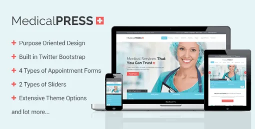 Medicalpress – Health And Medical WordPress Theme
