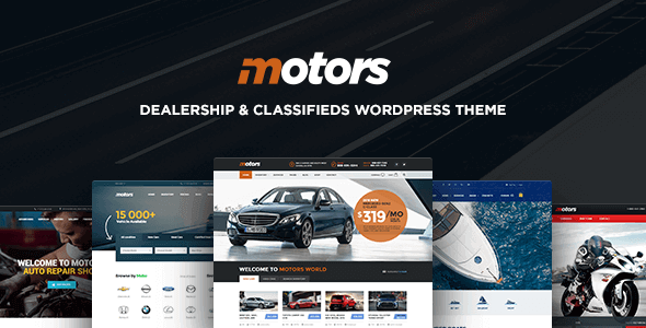 Motors – Car Dealership WordPress Theme (plugins included) Motors – Car Dealership WordPress Theme (plugins included)