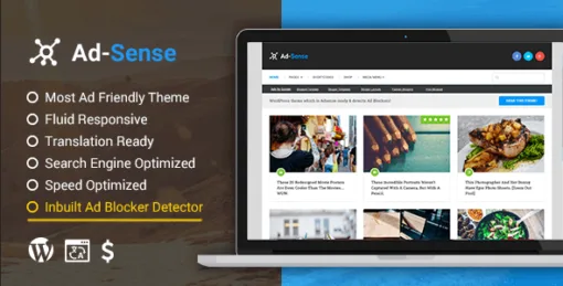 Ad-Sense – Premium WordPress Blog Theme
