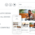 Clean – Minimalistic WordPress Theme For Professional Bloggers