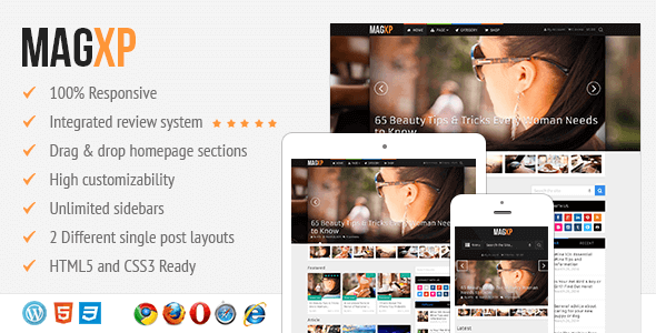Magxp – Ultimate Magazine WordPress Theme Magxp – Ultimate Magazine WordPress Theme