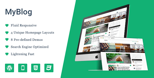 Myblog – Professional WordPress Theme Myblog – Professional WordPress Theme