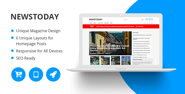 Newstoday – Best News Magazine WordPress Theme Newstoday – Best News Magazine WordPress Theme