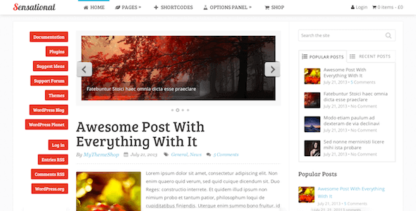 Sensational – Fully Responsive & Seo Optimized Magazine Wp Theme Sensational – Fully Responsive & Seo Optimized Magazine Wp Theme