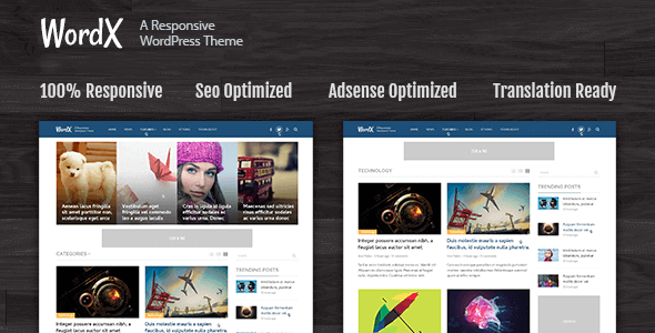 Wordx – WordPress Theme For Blogs And Online Magazines Wordx – WordPress Theme For Blogs And Online Magazines