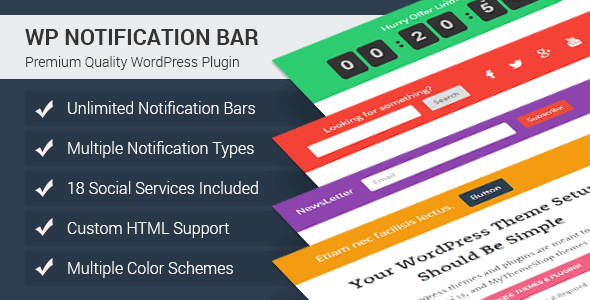 Wp Notification Bar Wp Notification Bar