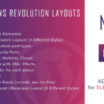News Revolution Leyout For Elementor